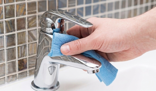 How to Clean and Maintain Chrome Bathroom Faucets